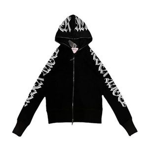 Never Angel Zip Up Hoodie
